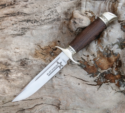 Финка НКВД из стали 95Х18 клинок полированный